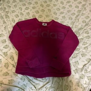 Adidas Magenta Sweatshirt Size 14